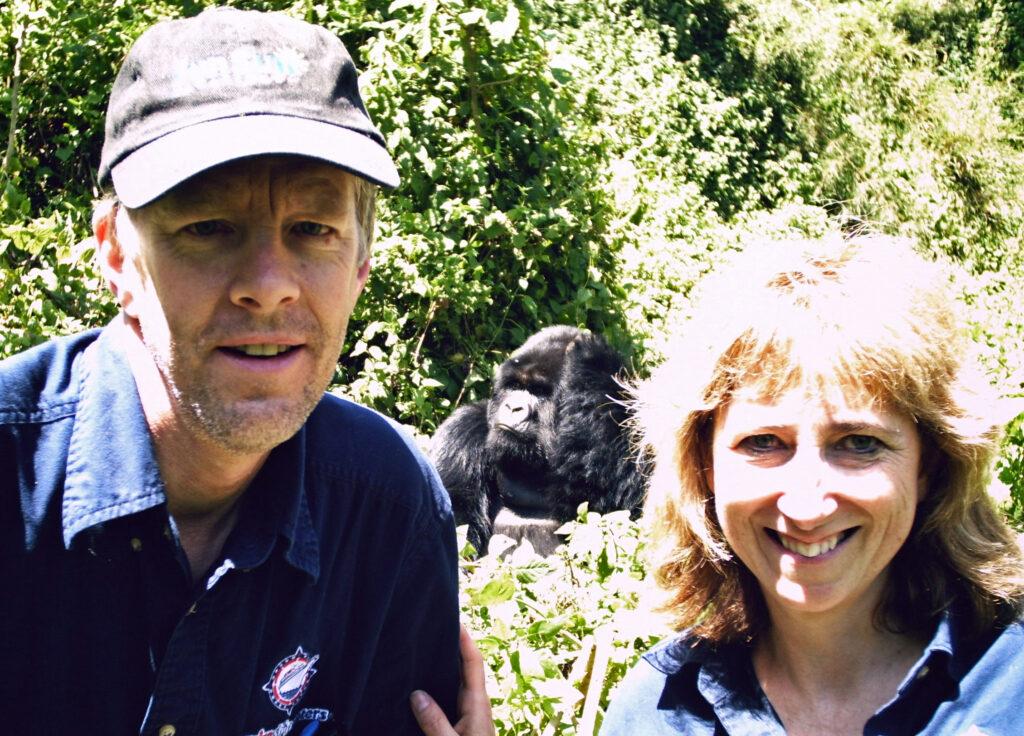 Randy Borger, Rwandan gorilla, Judy Miller