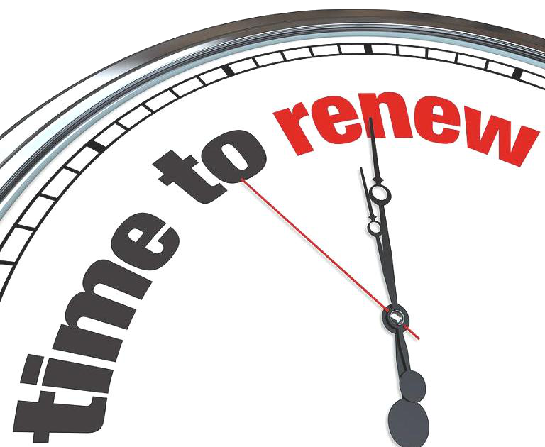 Time to Renew